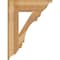 Ekena Millwork Olympic Traditional Rough Sawn Bracket, Western Red Cedar, 6"W x 24"D x 32"H BKT06X24X32OLY01RWR - alternate 4